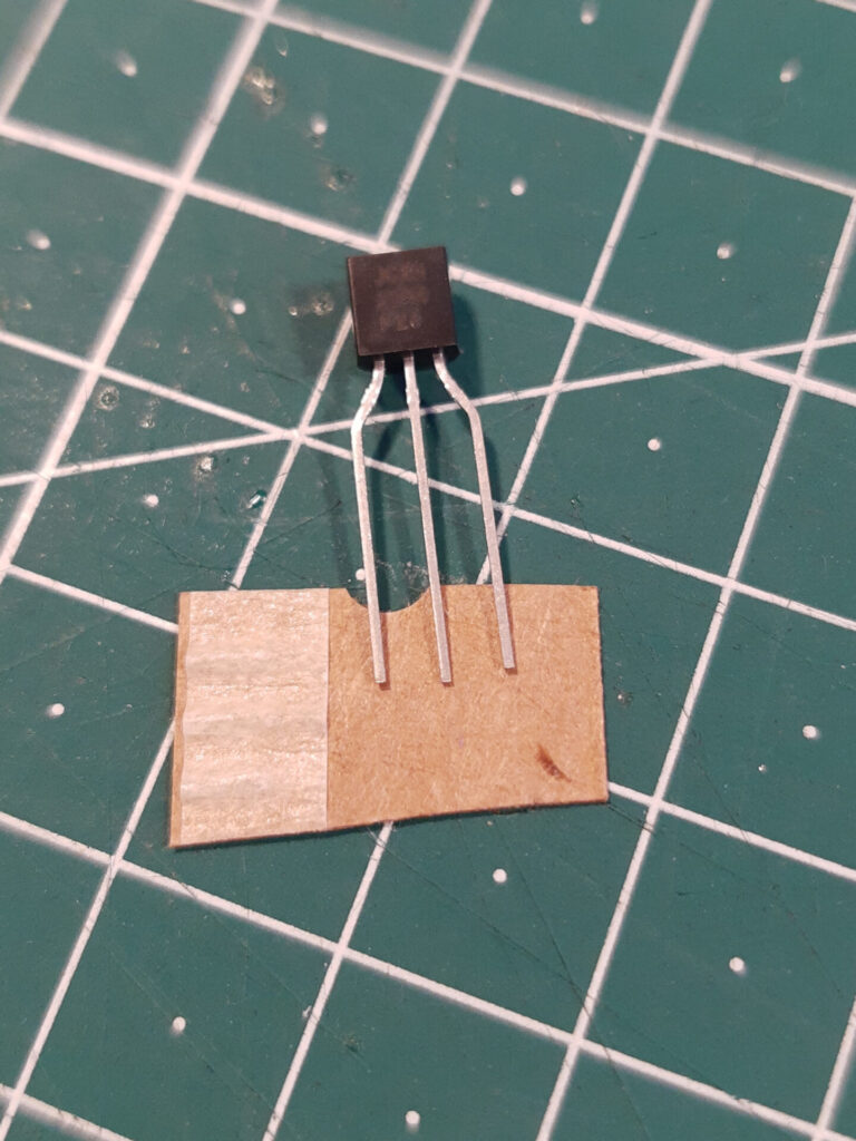 Bild eines Transistors